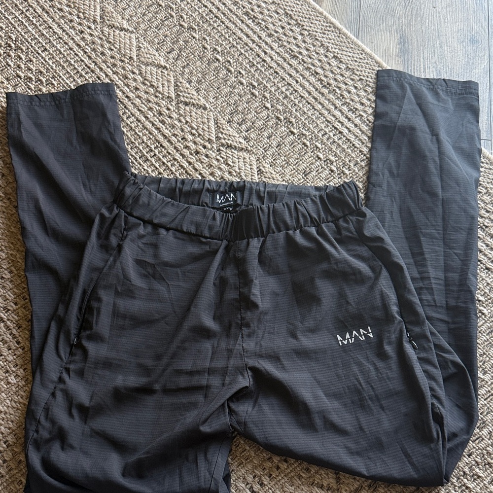 Boohoo Mens Black Joggers